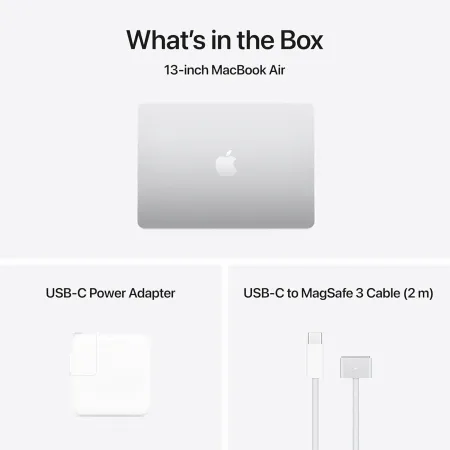 Apple MacBook Air 15 2025 M4/10CPU-10GPU/16GB/256GB Silver MW1G3