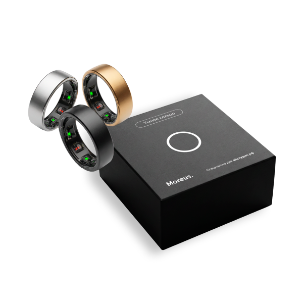 Умное Кольцо Moreus Size 12 Deep Grey